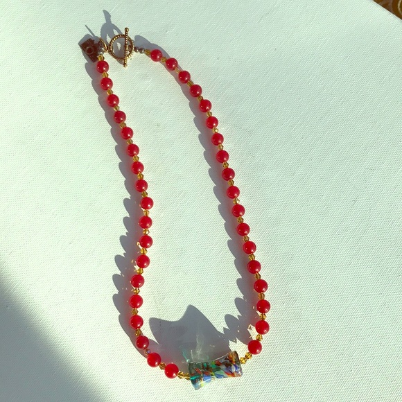 Red Necklace by Capture - Picture 1 of 4